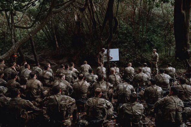 بازگشت نظامیان آمریکایی به جنگل