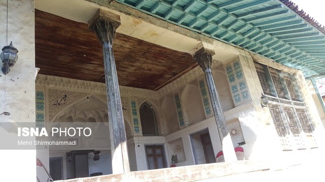 گذر از عمارتی که یادگار شکوه شهر تولید کننده ابریشم بود