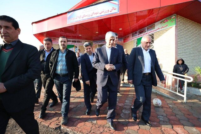 عکس تزئینی است بازدید وزیر ورزش از پروژههای ورزشی ابهر