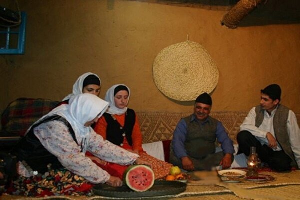 پاسداشت «شب چله» به سبک گیلانی+ویدئو