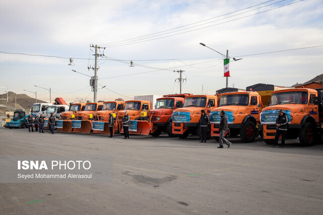 اعزام کاروان خدمات شهری شهرداری همدان به کربلا برای خدمت‌رسانی در اربعین
