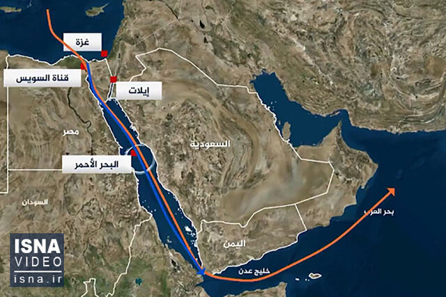 ویدیو/ شکار جدید یمن از اسرائیل در اقیانوس هند ویدیو/ شکار جدید یمن از اسرائیل در اقیانوس هند