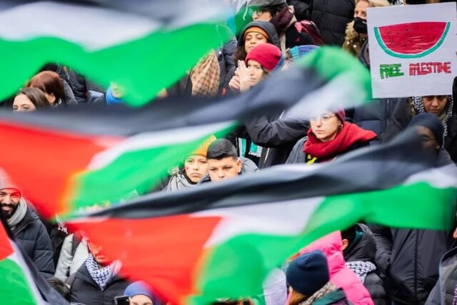 ادامه راهپیمایی‌ها در نقاط مختلف جهان برای حمایت از فلسطین