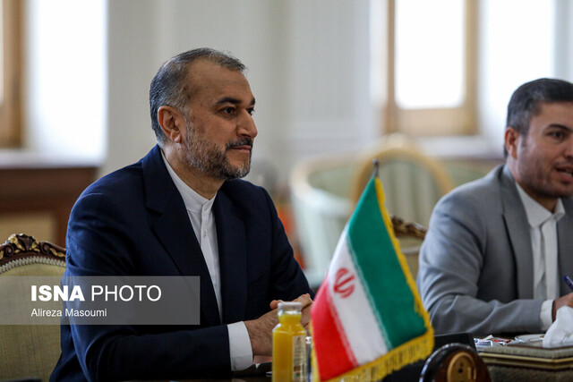 تصویر آرشیوی است تاکید امیرعبداللهیان بر توقف تجاوزات رژیم صهیونیستی به سوریه