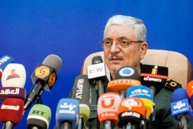 نشست مطبوعاتی سردار رضا طلایینیک سخنگوی وزارت دفاع