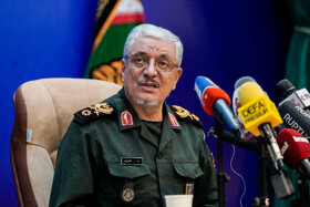 نشست مطبوعاتی سردار رضا طلایینیک سخنگوی وزارت دفاع