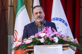 حسین قناعتی، رئیس دانشگاه علوم‌پزشکی تهران در نوزدهمین همایش نکوداشت مقام استاد