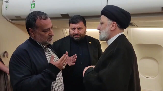 دیداری کوتاه؛ دعای خیر رئیسی برای شهید سیدرضی دیداری کوتاه؛ دعای خیر رئیسی برای شهید سیدرضی