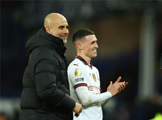 فودن عصای دست گواردیولا در روز غیبت هالند فودن عصای دست گواردیولا در روز غیبت هالند