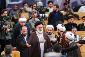 سید مصطفی خامنهای در کنگره بزرگداشت علامه مصباح یزدی