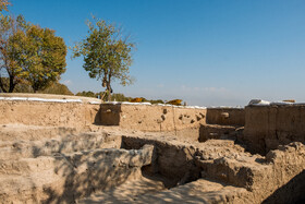 رسیدن به یک پرچین سنگی و در ادامه کشف دیواری خشتی در «دوشان تپه»، در فصل هشتم کاوش، باستانشناسان را واداشت تا ترانشه کاوش را قدری وسعت دهند.