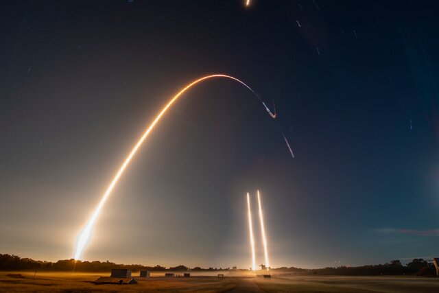 «اسپیسایکس» پایان سال ۲۰۲۳ را با پرتاب ۲ موشک جشن گرفت