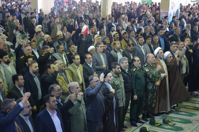 اجتماع لرستانیها در مراسم گرامیداشت حماسه ۹ دی