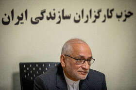 نشست خبری سید حسین مرعشی، دبیر کل حزب کارگزاران سازندگی