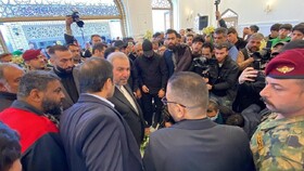 سفیر ایران به مزار شهید «ابومهدی» رفت