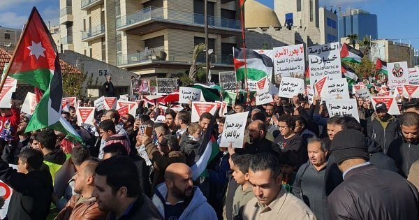 از ژنو تا طنجه، حمایت سراسری از مردم فلسطین همزمان با آغاز سال نوی میلادی