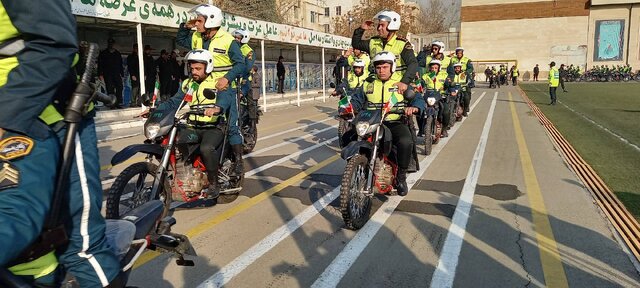 ورود ۱۰۰۰ دستگاه موتورسیکلت به پلیس پایتخت