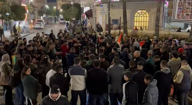 تظاهرات اردنیهای مقابل سفارت رژیم صهیونیستی در محکومیت ترور العاروری