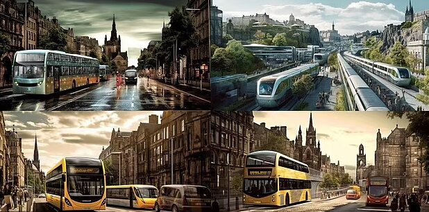 تصاویر هوش مصنوعی از شهرهای بریتانیا در سال ۲۰۵۰