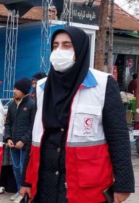 شهادت یک امدادگر زن هلال احمر در انفجار تروریستی کرمان