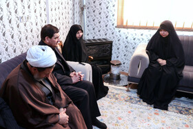 دیدار محمد مخبر معاون اول رئیس‌جمهور با خانواده شهدای حادثه تروریستی کرمان