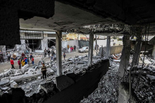حملات صهیونیست‌ها به مناطق مختلف غزه و مقابله مقاومت فلسطین با اشغالگران