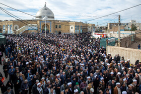 راهپیمایی مردم قم در محکومیت حمله تروریستی کرمان