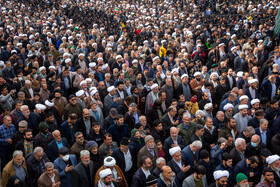 راهپیمایی مردم قم در محکومیت حمله تروریستی کرمان