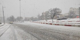 بارش برف و باران تا عصر امروز در استان اردبیل ادامه دارد