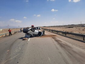 امدادرسانی‌ نجاتگران‌ هلال احمر به ۹۳ نفر در حوادث جاده ای هفتگی سمنان