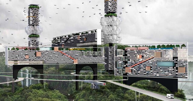 معماری آینده چگونه خواهد بود؟ + عکس