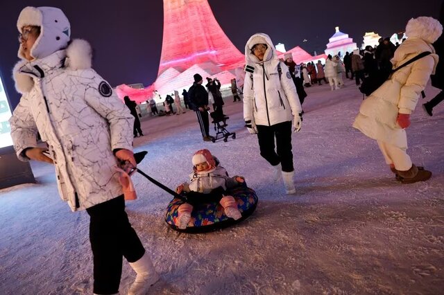 معجزه یخ و برف در چین