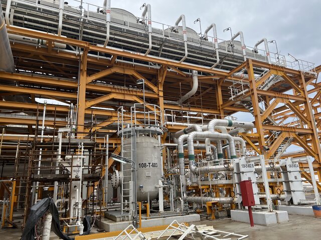 عکس تزئینی است آغاز نوسازی واحد بازیافت گوگرد پالایشگاه سوم پارس جنوبی