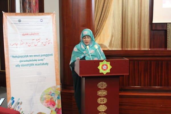 گفتوگوی زنان ایرانی و ترکمنستانی با زبان هنر