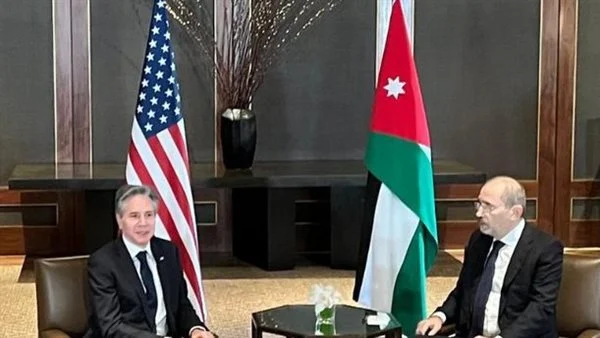 دیدار بلینکن با پادشاه و وزیر خارجه اردن