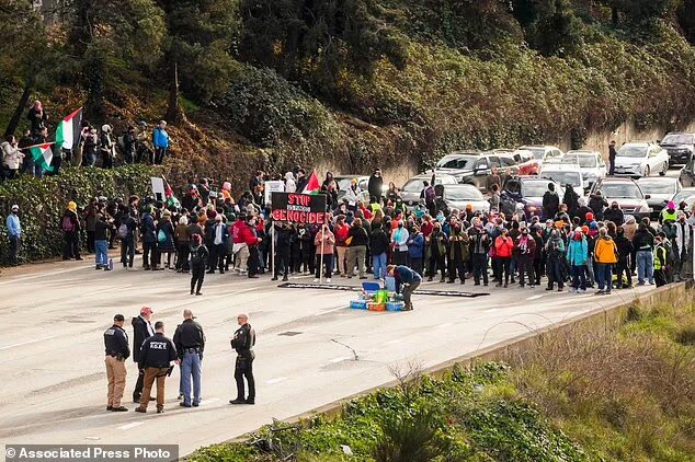 تجمع حامیان فلسطین در سیاتل آمریکا