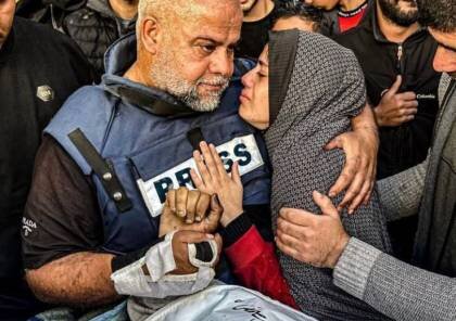 خبرنگار الجزیره چند ساعت بعد از شهادت پسرش فعالیتش را ازسرگرفت
