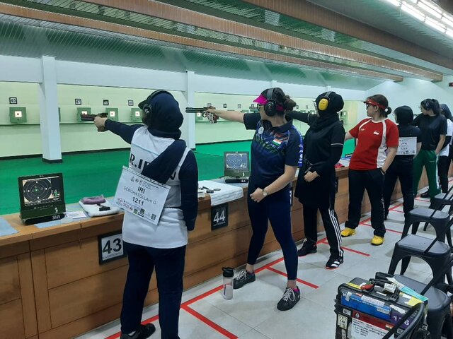 سبقتالهی در تپانچه نهم شد و به فینال نرسید/ رستمیان در رده چهاردهم