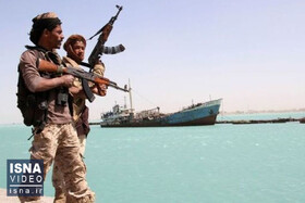 ویدیو/ تحقق کابوس؛ حمله مستقیم یمن به کشتی آمریکایی