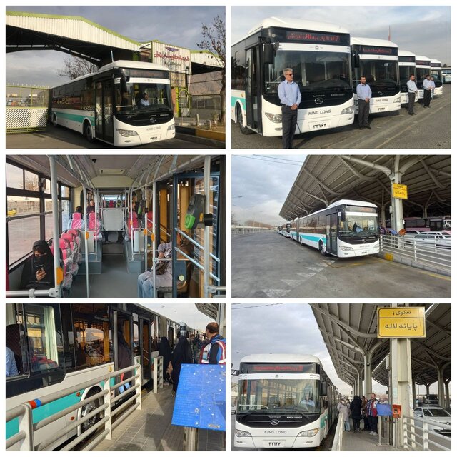 عکس تزیینی است تمهیدات اتوبوسرانی تهران برای مراسم محفل قرآنی امام حسنیها