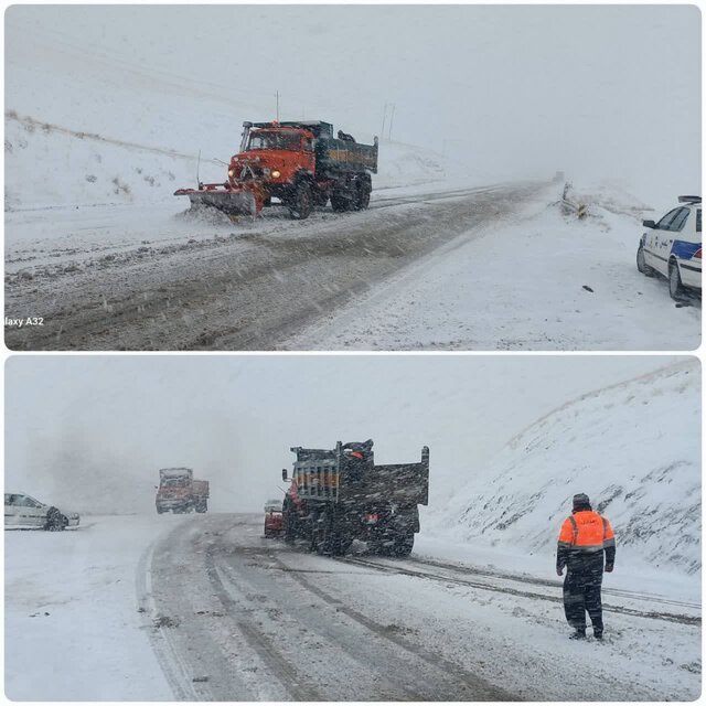 بارش بیش از یک متر برف در اورامانات بارش بیش از یک متر برف در اورامانات