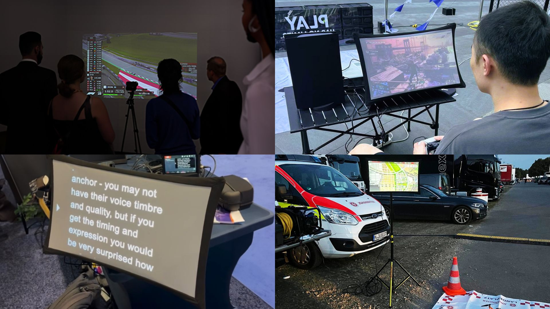 وقتی نمایشگر تاشو و پروژکتور ترکیب میشوند