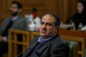  احمد صادقی،  عضو شواری شهر تهران در نشست ارائه لایحه بودجه سال ۱۴۰۳ شهرداری تهران