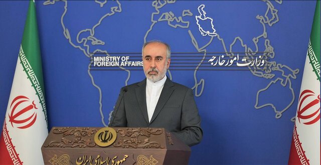 کنعانی اعلام کرد: حمایت قاطع ایران از حق چین برای دفاع از حاکمیت ملیاش کنعانی اعلام کرد: حمایت قاطع ایران از حق چین برای دفاع از حاکمیت ملیاش