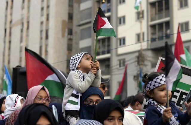 تظاهرات حامیان فلسطین، از کراچی تا لیسبون