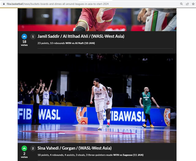 سوتی عجیب فدراسیون جهانی بسکتبال!