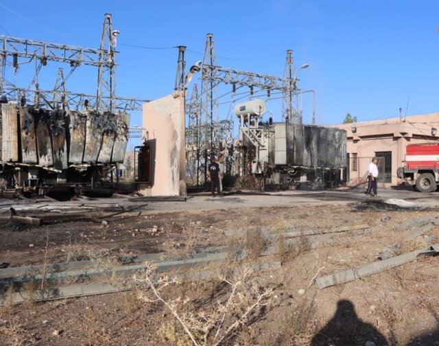 حملات ترکیه ایستگاه‌های انتقال برق در شمال شرق سوریه را از کار انداخت