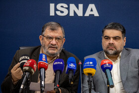 نشست امیرابراهیم رسولی سخنگوی شورای ائتلاف نیروهای انقلاب و عبدالحسین روحالامینی رئیس شورای مرکزی حزب توسعه و عدالت در خبرگزاری ایسنا