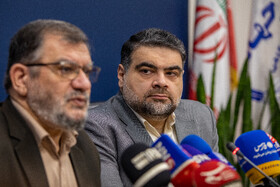 نشست امیرابراهیم رسولی سخنگوی شورای ائتلاف نیروهای انقلاب و عبدالحسین روحالامینی رئیس شورای مرکزی حزب توسعه و عدالت در خبرگزاری ایسنا