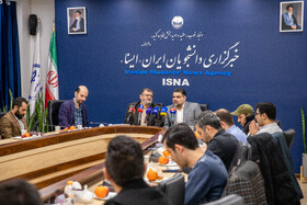 نشست خبری انتخاباتی شورای ائتلاف نیروهای انقلاب در محل خبرگزاری ایسنا